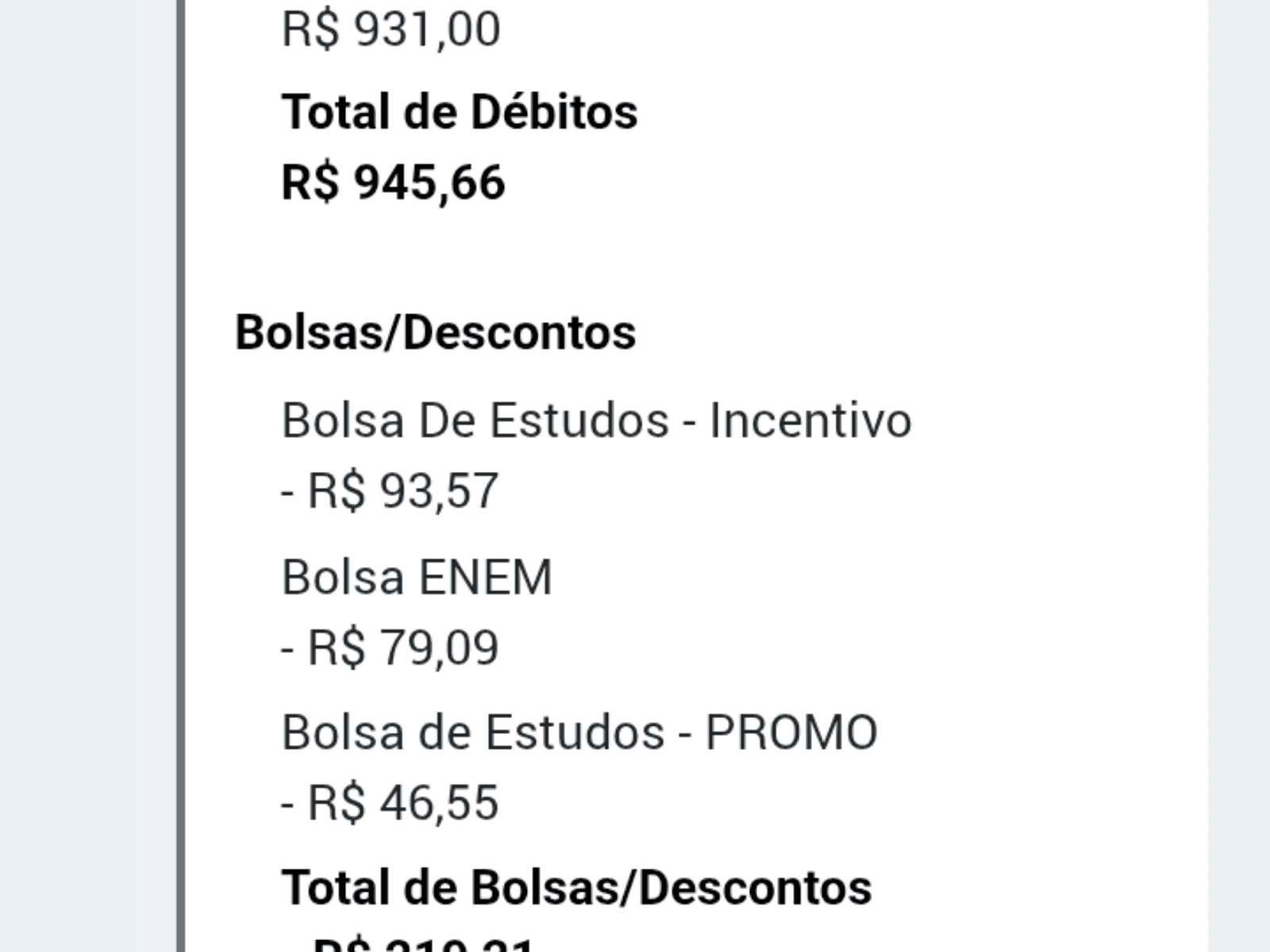Poderia me ajudar a pagar algumas contas?